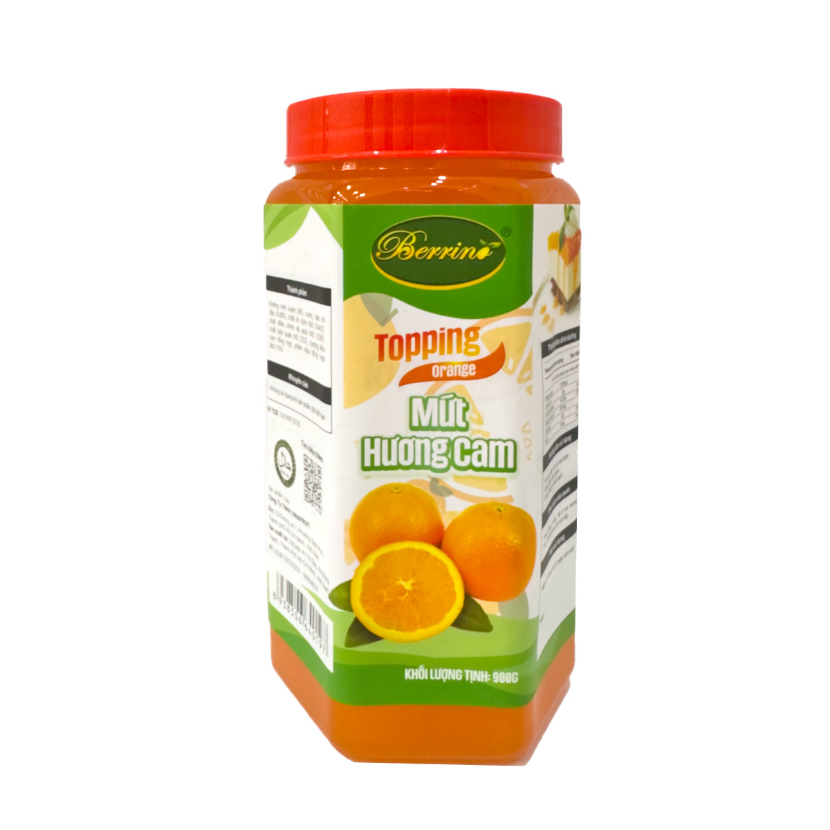 Mứt Làm Bánh Topping Berrino Hương Cam