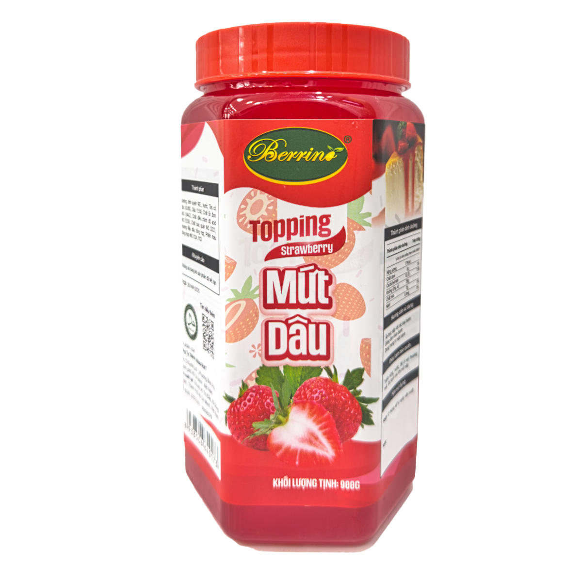 Mứt Làm Bánh Topping Berrino Hương Dâu